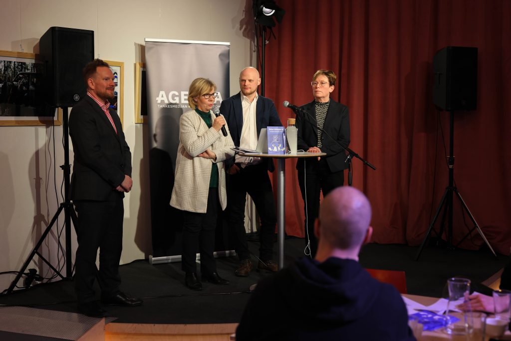 Ted Urho, Anna-Maja Henriksson, Markus Söderman och Christina Gestrin.