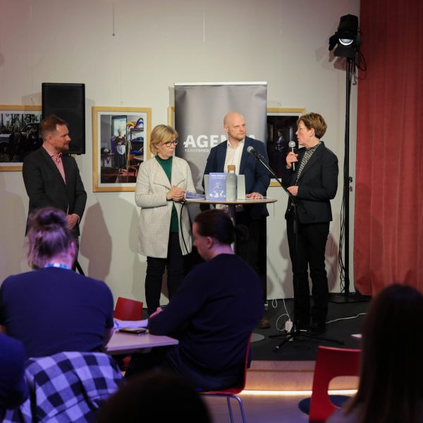 Ted Urho, Anna-Maja Henriksson, Markus Söderman och Christina Gestrin.