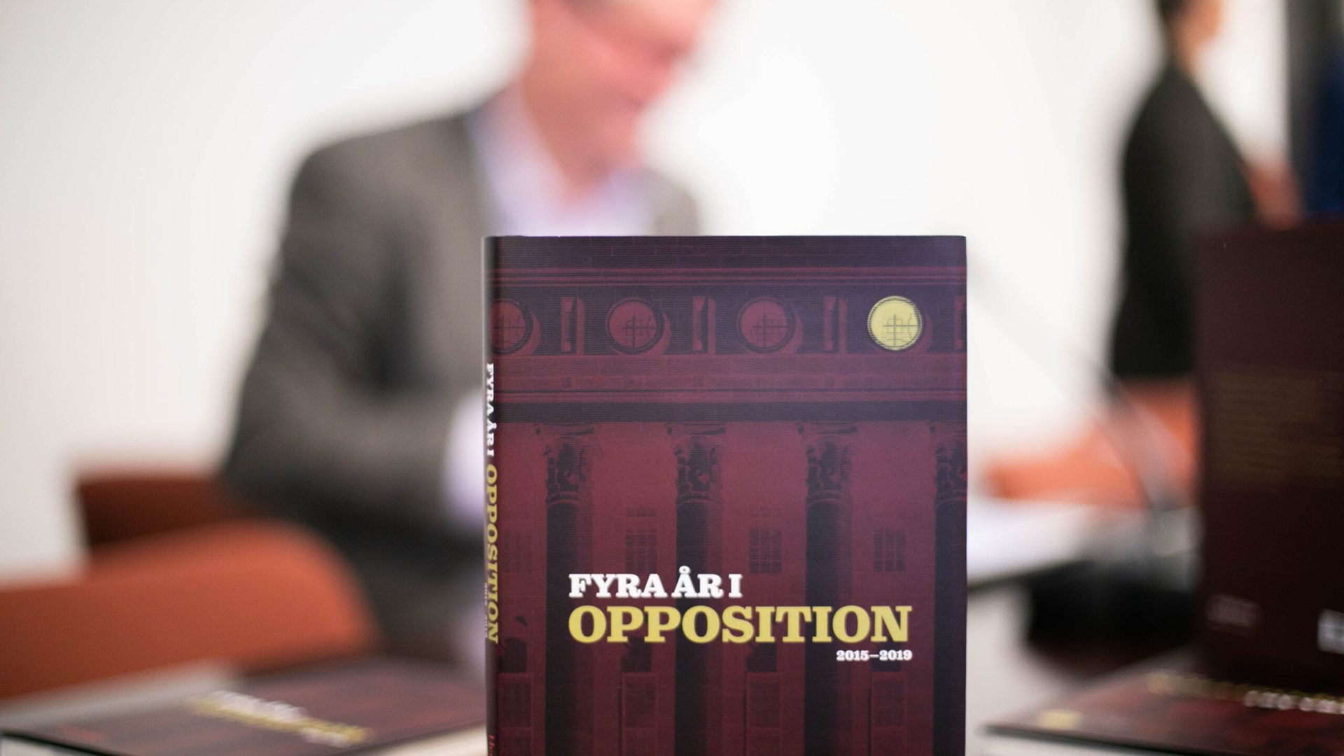 Bild på boken Fyra år i opposition