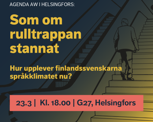 Annons för Agenda AW i Helsingfors