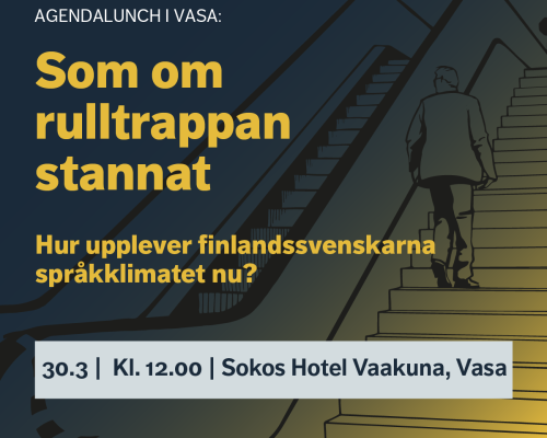 Annons för Agendalunch i Vasa