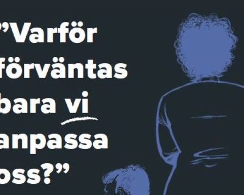 Pärmbild till rapporten Varför förväntas bara vi anpassa oss