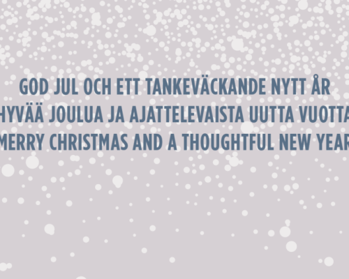 Agenda hälsar god jul