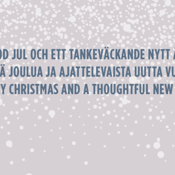 Agenda hälsar god jul